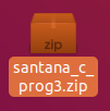 your folder with .zip