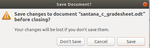 Save dialog box.