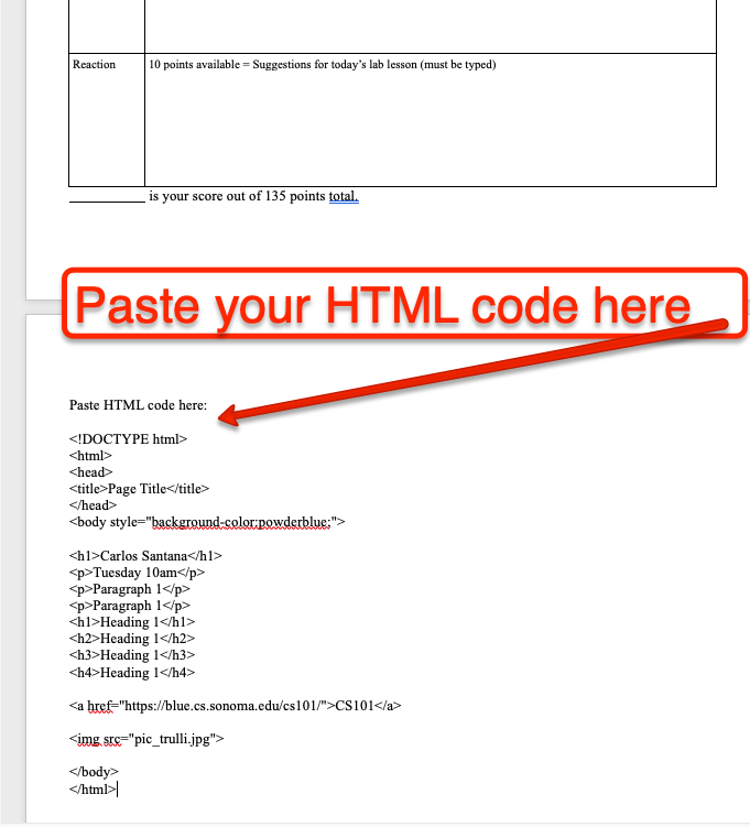 paste code