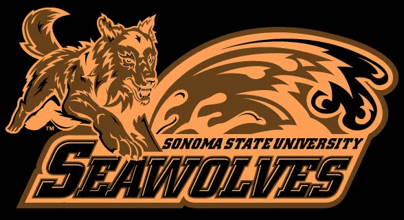 Seawolves logo, inverted colors