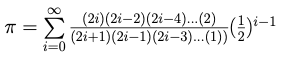 series for Pi